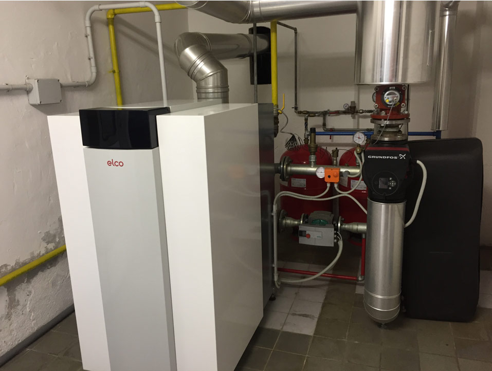 Rifacimento centrale termica  di un condominio con impianto di riscaldamento centralizzato
